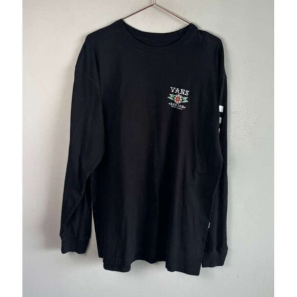 Vans x Ron Jon Surf Shop Men’s Black Classic Fit Long Sleeve Graphic Tee Size L - Picture 1 of 8